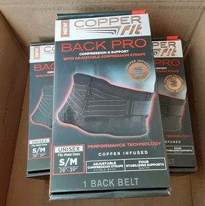 Copper Fit Back Brace - Compression Unisex